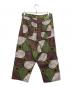 JUNYA WATANABE COMME des GARCONS ((ジュンヤワタナベ コムデギャルソン) リーフ総柄パンツ 黄緑 サイズ:S：10000円