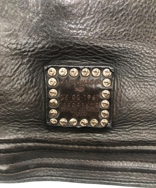 campomaggi（カンポマッジ）campomaggi (カンポマッジ) Shopping Bag/レザースタッズ2Wayバッグ ブラウンの古着・服飾アイテム