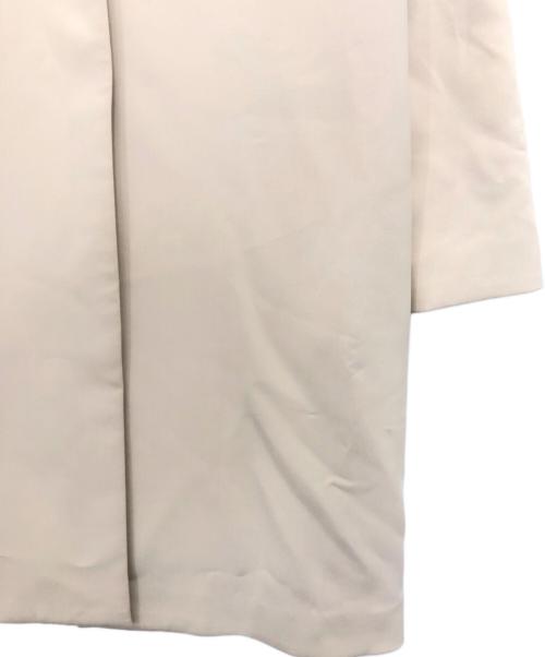 Kaene（カエン）kaene (カエン) ノーカラーコート ベージュ サイズ:Fの古着・服飾アイテム
