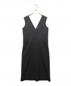 theory luxeセオリーリュクス）の古着「スリーブレスドレスワンピース」｜グレー
