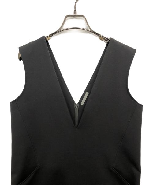 theory luxe（セオリーリュクス）theory luxe (セオリーリュクス) スリーブレスドレスワンピース グレー サイズ:Mの古着・服飾アイテム