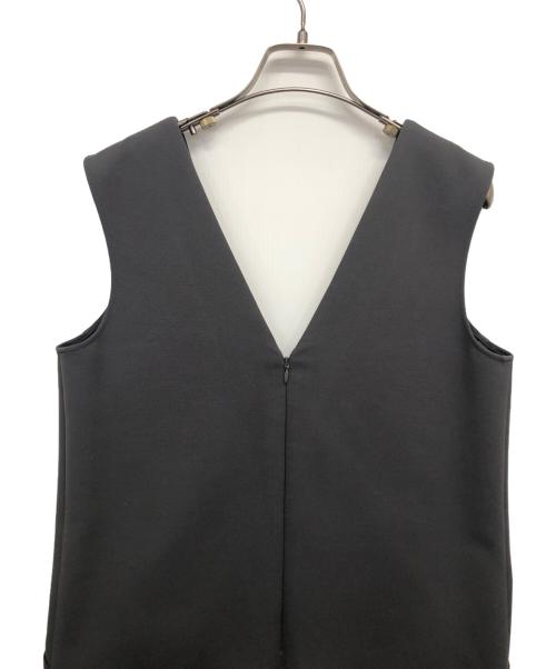 theory luxe（セオリーリュクス）theory luxe (セオリーリュクス) スリーブレスドレスワンピース グレー サイズ:Mの古着・服飾アイテム