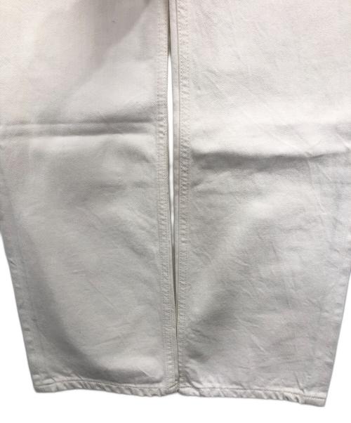 beautiful people（ビューティフルピープル）beautiful people (ビューティフルピープル) セルビッチデニムパンツ ホワイト サイズ:L 未使用品の古着・服飾アイテム