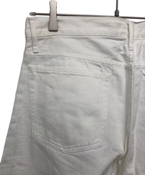 beautiful people（ビューティフルピープル）beautiful people (ビューティフルピープル) セルビッチデニムパンツ ホワイト サイズ:L 未使用品の古着・服飾アイテム