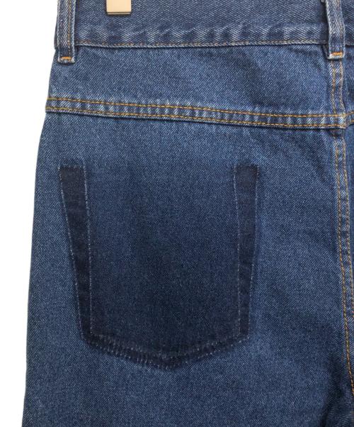 KSENIA SCHNAIDER（クセニア シュナイダー）KSENIA SCHNAIDER (クセニア シュナイダー) カットオフデニムパンツ インディゴ サイズ:L 未使用品の古着・服飾アイテム