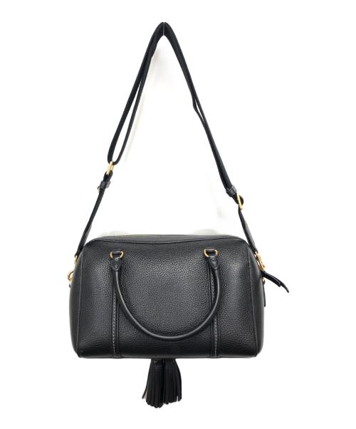 TORY BURCH（トリーバーチ）TORY BURCH (トリーバーチ) 2WAYバッグ ブラックの古着・服飾アイテム