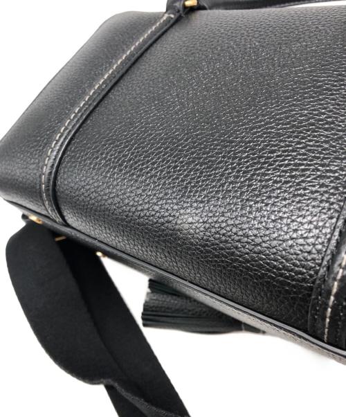 TORY BURCH（トリーバーチ）TORY BURCH (トリーバーチ) 2WAYバッグ ブラックの古着・服飾アイテム