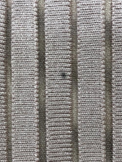 anuans（アニュアンス）anuans (アニュアンス) ボトルネックシアーニットワンピース ピンク サイズ:Fの古着・服飾アイテム