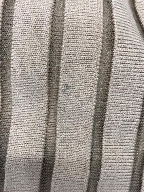 anuans（アニュアンス）anuans (アニュアンス) ボトルネックシアーニットワンピース ピンク サイズ:Fの古着・服飾アイテム