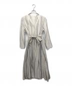 maison de soilメゾンドソイル）の古着「ブラウスワンピース」｜ホワイト