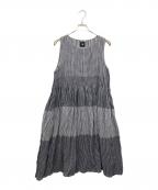 maison de soilメゾンドソイル）の古着「ノースリーブワンピース」｜ネイビー