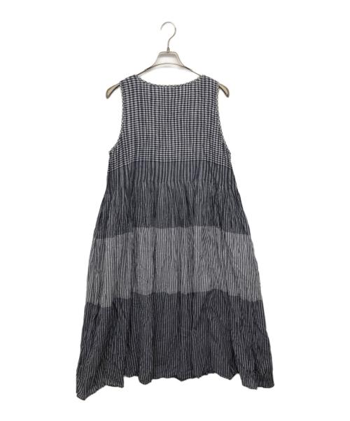 maison de soil（メゾンドソイル）maison de soil (メゾンドソイル) ノースリーブワンピース ネイビー サイズ:2の古着・服飾アイテム