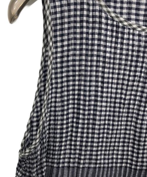 maison de soil（メゾンドソイル）maison de soil (メゾンドソイル) ノースリーブワンピース ネイビー サイズ:2の古着・服飾アイテム