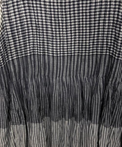 maison de soil（メゾンドソイル）maison de soil (メゾンドソイル) ノースリーブワンピース ネイビー サイズ:2の古着・服飾アイテム