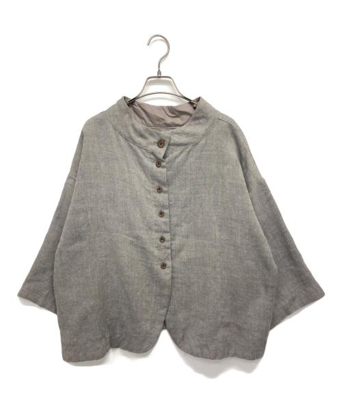 tumugu（ツムグ）tumugu (ツムグ) ジャケット ベージュ サイズ:Fの古着・服飾アイテム