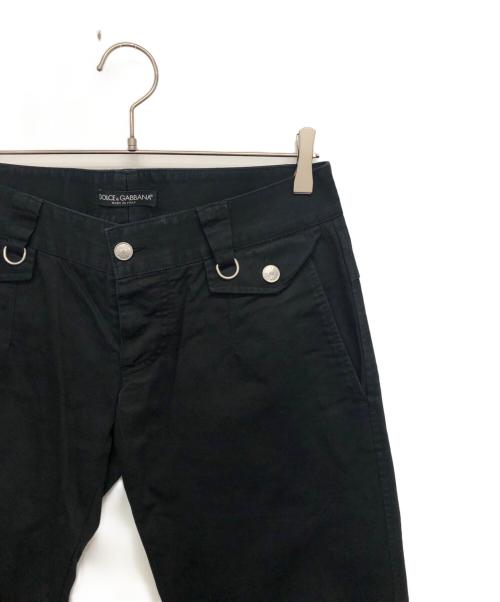 DOLCE & GABBANA（ドルチェ＆ガッバーナ）DOLCE & GABBANA (ドルチェ＆ガッバーナ) マルチポケットパンツ ブラック サイズ:46の古着・服飾アイテム