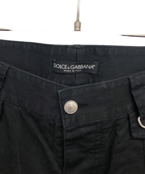 DOLCE & GABBANA（ドルチェ＆ガッバーナ）DOLCE & GABBANA (ドルチェ＆ガッバーナ) マルチポケットパンツ ブラック サイズ:46の古着・服飾アイテム