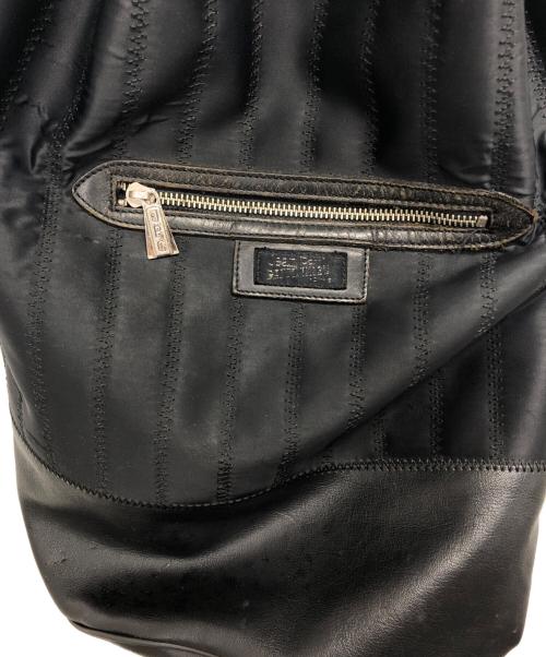 Jean Paul Gaultier homme（ジャンポールゴルチェオム）Jean Paul Gaultier homme (ジャンポールゴルチェオム) ボクサーバッグ ブラックの古着・服飾アイテム