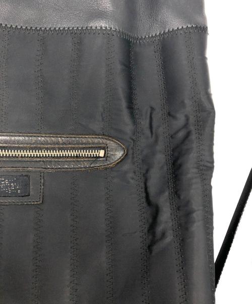 Jean Paul Gaultier homme（ジャンポールゴルチェオム）Jean Paul Gaultier homme (ジャンポールゴルチェオム) ボクサーバッグ ブラックの古着・服飾アイテム