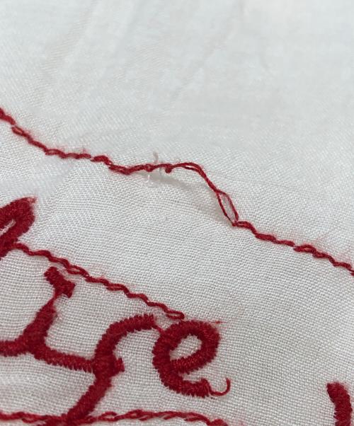 TODAYFUL（トゥデイフル）TODAYFUL (トゥデイフル) Embroidery Patchwork Trousers アイボリー サイズ:36の古着・服飾アイテム