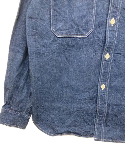 JOE McCOY’S（ジョーマッコイ）JOE McCOY’S (ジョーマッコイ) デニムワークシャツ インディゴ サイズ:16の古着・服飾アイテム