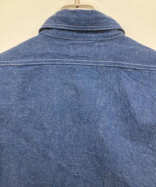 JOE McCOY’S（ジョーマッコイ）JOE McCOY’S (ジョーマッコイ) デニムワークシャツ インディゴ サイズ:16の古着・服飾アイテム