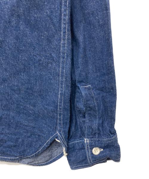 JOE McCOY’S（ジョーマッコイ）JOE McCOY’S (ジョーマッコイ) デニムワークシャツ インディゴ サイズ:16の古着・服飾アイテム