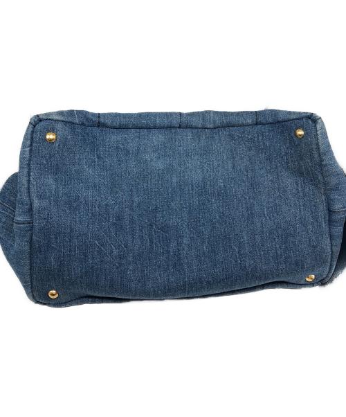 PRADA（プラダ）PRADA (プラダ) カナパデニムトートバッグ インディゴの古着・服飾アイテム