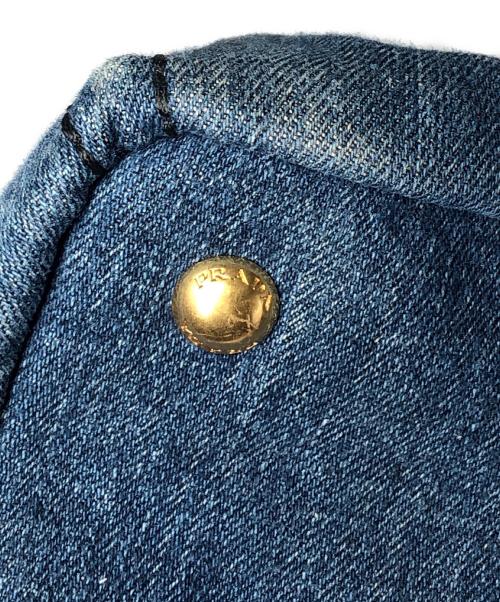 PRADA（プラダ）PRADA (プラダ) カナパデニムトートバッグ インディゴの古着・服飾アイテム