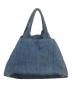PRADA (プラダ) カナパデニムトートバッグ インディゴ：30000円