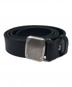 PHIGVEL MAKERSフィグベルマーカーズ）の古着「ヒコックレザーベルト」｜ブラック