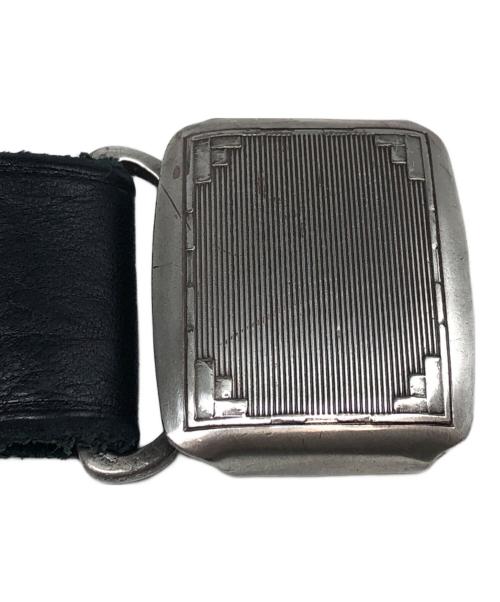 PHIGVEL MAKERS（フィグベルマーカーズ）PHIGVEL MAKERS (フィグベルマーカーズ) ヒコックレザーベルト ブラックの古着・服飾アイテム