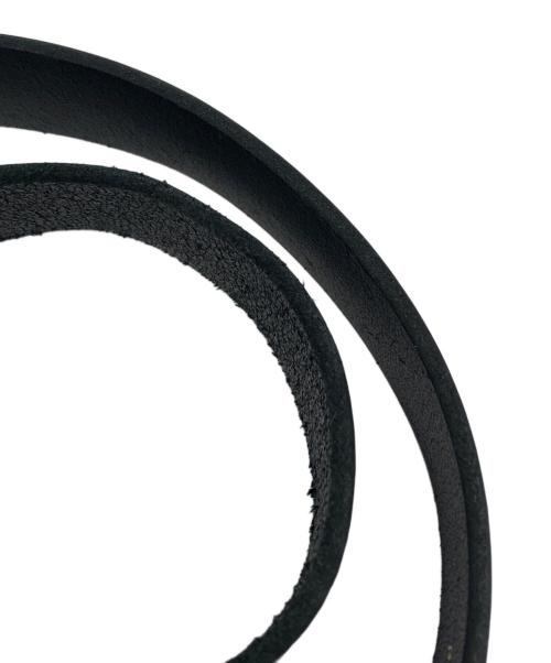 PHIGVEL MAKERS（フィグベルマーカーズ）PHIGVEL MAKERS (フィグベルマーカーズ) ヒコックレザーベルト ブラックの古着・服飾アイテム