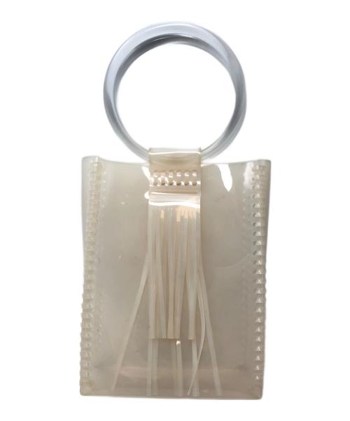 Mame Kurogouchi（マメクロゴウチ）mame kurogouchi (マメクロゴウチ) Transparent Sculptural Mini Handbag アイボリーの古着・服飾アイテム