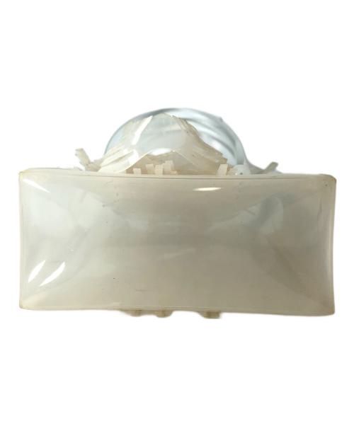 Mame Kurogouchi（マメクロゴウチ）mame kurogouchi (マメクロゴウチ) Transparent Sculptural Mini Handbag アイボリーの古着・服飾アイテム