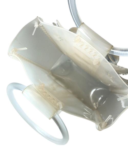 Mame Kurogouchi（マメクロゴウチ）mame kurogouchi (マメクロゴウチ) Transparent Sculptural Mini Handbag アイボリーの古着・服飾アイテム