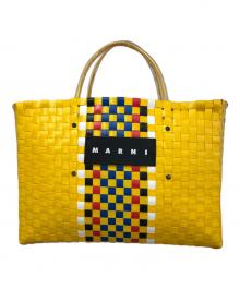 MARNI（マルニ）の古着「ピクニックバッグ」｜イエロー