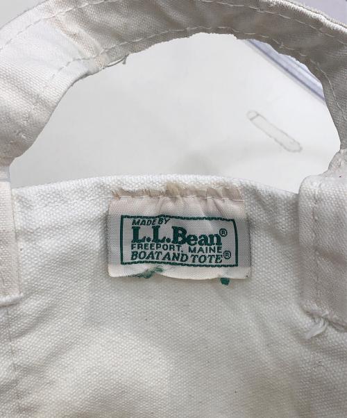 L.L.Bean（エルエルビーン）L.L.Bean (エルエルビーン) 80sミニハンドバッグ ホワイトの古着・服飾アイテム