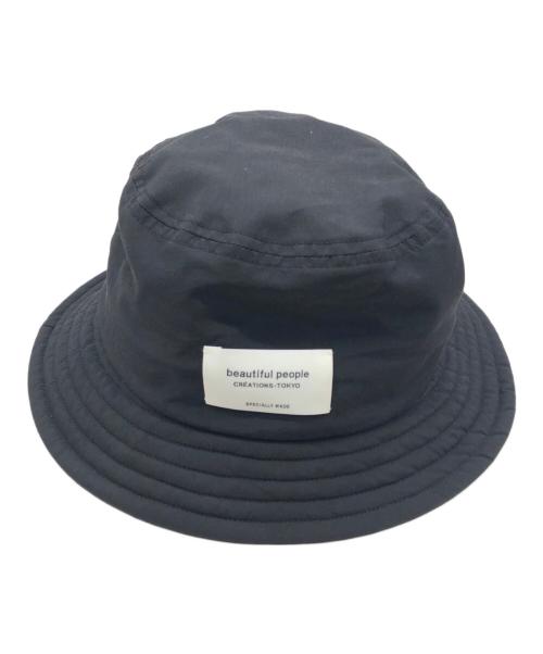 beautiful people（ビューティフルピープル）beautiful people (ビューティフルピープル) ハット ブラックの古着・服飾アイテム