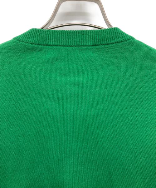 CABAN（キャバン）CABaN (キャバン) コットンカシミヤ クルーネックカーディガン グリーン サイズ:XSの古着・服飾アイテム