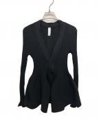 CFCLシーエフシーエル）の古着「POTTERY CARDIGAN」｜ブラック