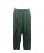 STUNNING LUREスタニングルアー）の古着「チンツクリーンパンツ」｜グリーン