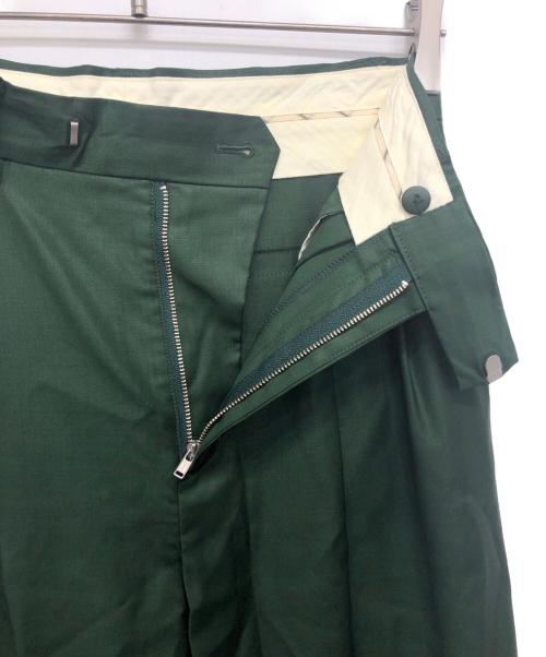 STUNNING LURE（スタニングルアー）STUNNING LURE (スタニングルアー) チンツクリーンパンツ グリーンの古着・服飾アイテム