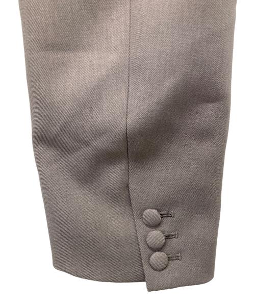 Audire（アウディーレ）audire (アウディーレ) Noble short jacket グレー サイズ:Sの古着・服飾アイテム