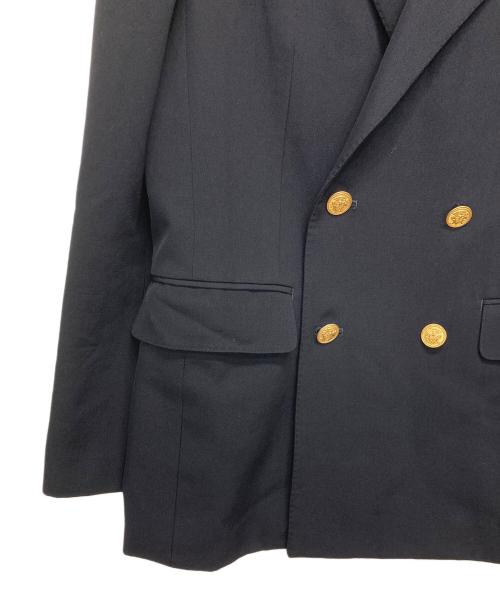 MACPHEE（マカフィー）MACPHEE (マカフィー) ウールギャバジン ダブルブレストジャケット ネイビー サイズ:36の古着・服飾アイテム