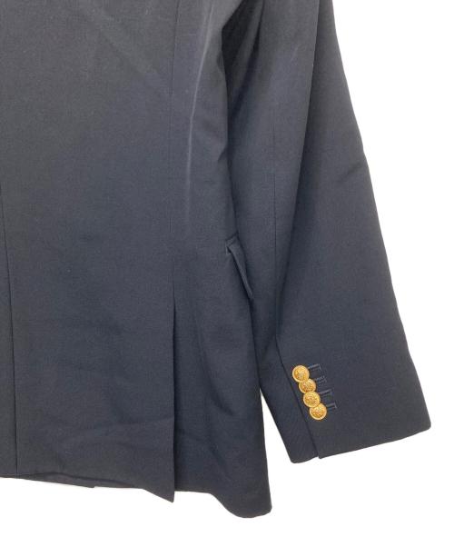 MACPHEE（マカフィー）MACPHEE (マカフィー) ウールギャバジン ダブルブレストジャケット ネイビー サイズ:36の古着・服飾アイテム