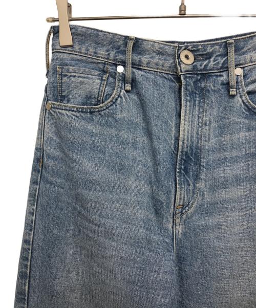 upper hights（アッパーハイツ）upper hights (アッパーハイツ) THE NIECE ワイドストレートデニム インディゴ サイズ:22の古着・服飾アイテム