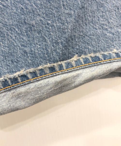 upper hights（アッパーハイツ）upper hights (アッパーハイツ) THE NIECE ワイドストレートデニム インディゴ サイズ:22の古着・服飾アイテム