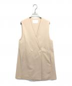 BALLSEYボールジィ）の古着「ドライアムンゼン Vネックジレ」｜ベージュ