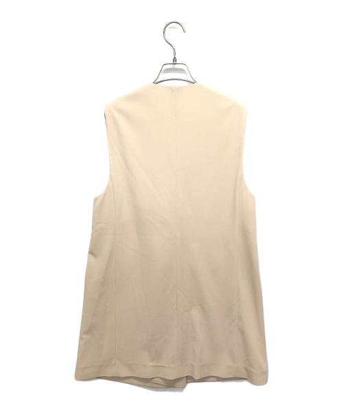 BALLSEY（ボールジィ）BALLSEY (ボールジィ) ドライアムンゼン Vネックジレ ベージュ サイズ:36の古着・服飾アイテム